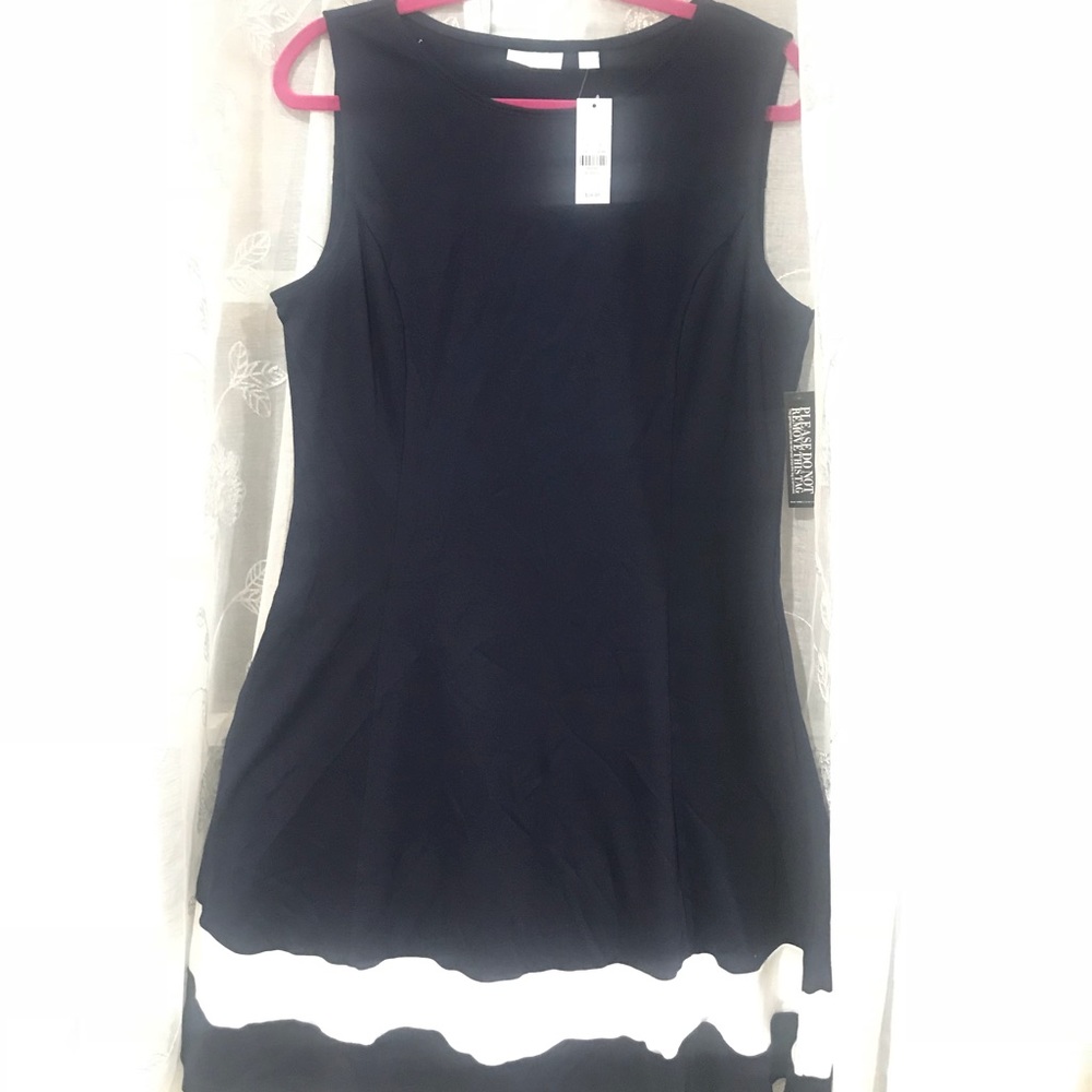 Blue and white Dress